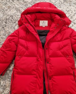 Damen Daunenjacke von Woolrich – Größe XS – Rot – Bild 2 von 8