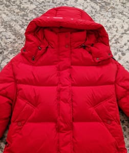 Damen Daunenjacke von Woolrich – Größe XS – Rot – Bild 4 von 8