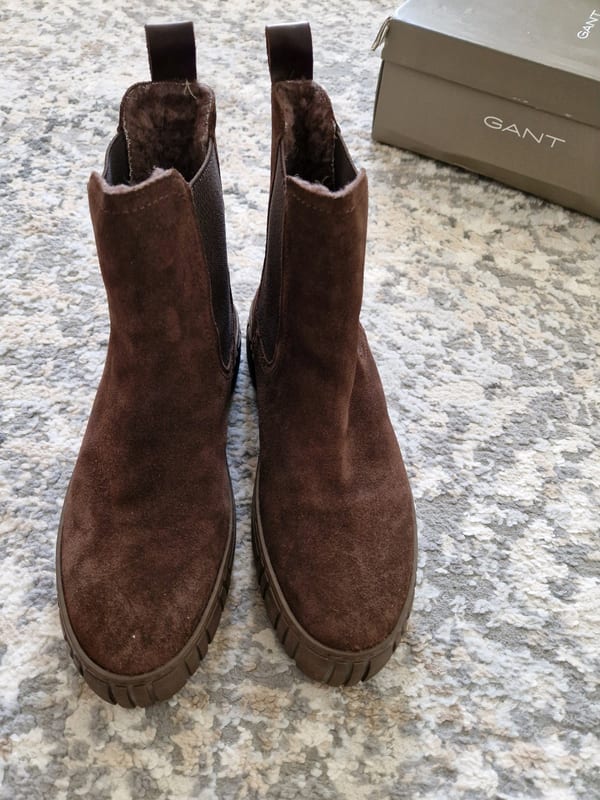 Damen Flache Stiefeletten Gant – Größe 40 – Braun – Bild 2 von 12