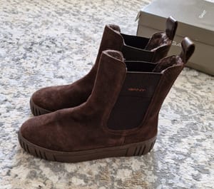Damen Flache Stiefeletten Gant – Größe 40 – Braun – Bild 10 von 12