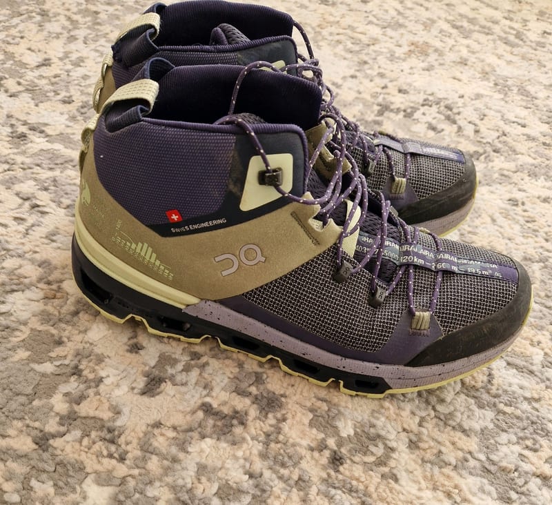 Damen Wanderschuhe von On Cloud, Größe 38.5 – Grün – Bild 5 von 12