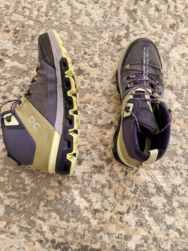 Damen Wanderschuhe von On Cloud, Größe 38.5 – Grün – Bild 7 von 12