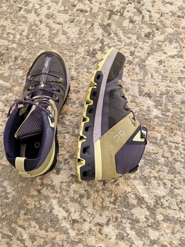 Damen Wanderschuhe von On Cloud, Größe 38.5 – Grün – Bild 8 von 12