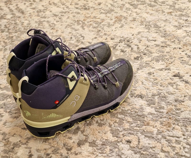 Damen Wanderschuhe von On Cloud, Größe 38.5 – Grün – Bild 12 von 12
