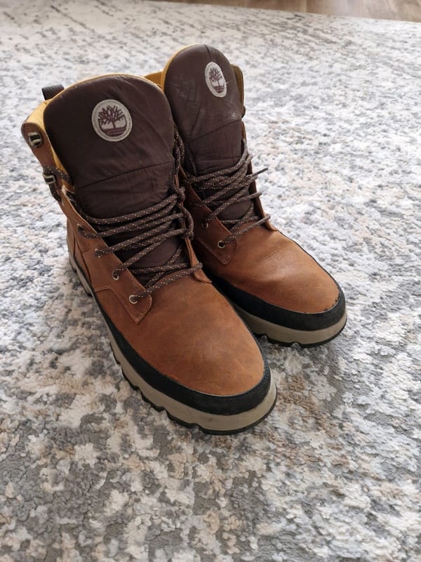 Timberland Herren Schnürboots Winterstiefel – Größe 45 – Braun – Bild 3 von 12
