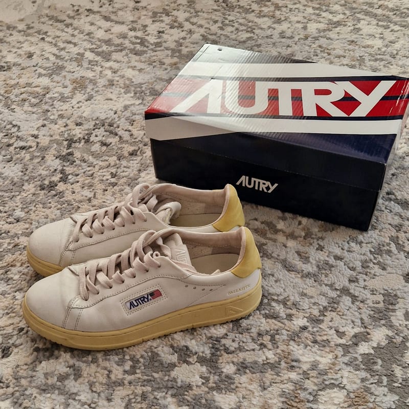 Damen Sneaker von Autry, Größe 39 – Weiß-Gelb – Bild 3 von 12