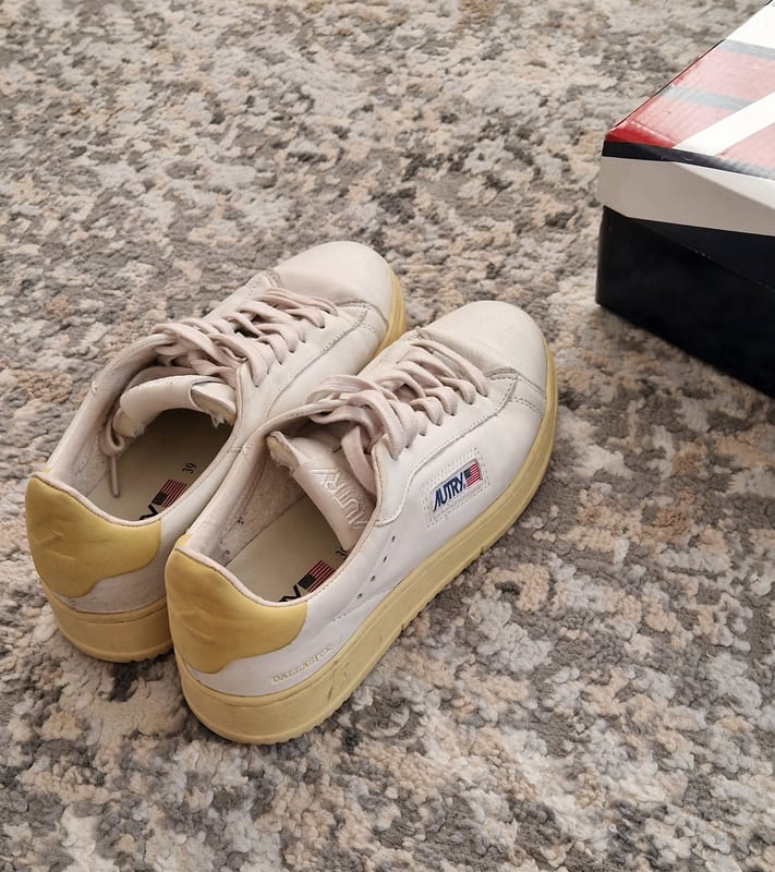 Damen Sneaker von Autry, Größe 39 – Weiß-Gelb – Bild 11 von 12