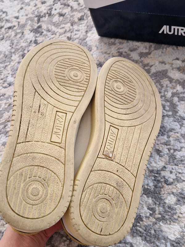 Damen Sneaker von Autry, Größe 39 – Weiß-Gelb – Bild 12 von 12