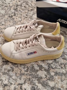 Damen Sneaker von Autry, Größe 39 – Weiß-Gelb – Bild 2 von 12