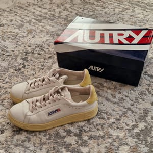 Damen Sneaker von Autry, Größe 39 – Weiß-Gelb – Bild 3 von 12