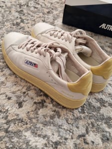 Damen Sneaker von Autry, Größe 39 – Weiß-Gelb – Bild 9 von 12