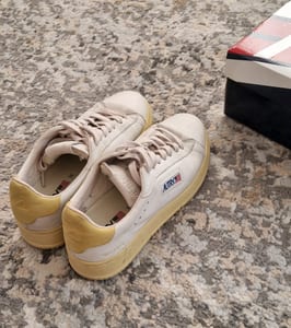 Damen Sneaker von Autry, Größe 39 – Weiß-Gelb – Bild 11 von 12