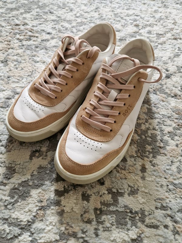 Damen Freizeitschuhe von Hugo, Größe 39 – Weiß/Beige – Bild 2 von 11