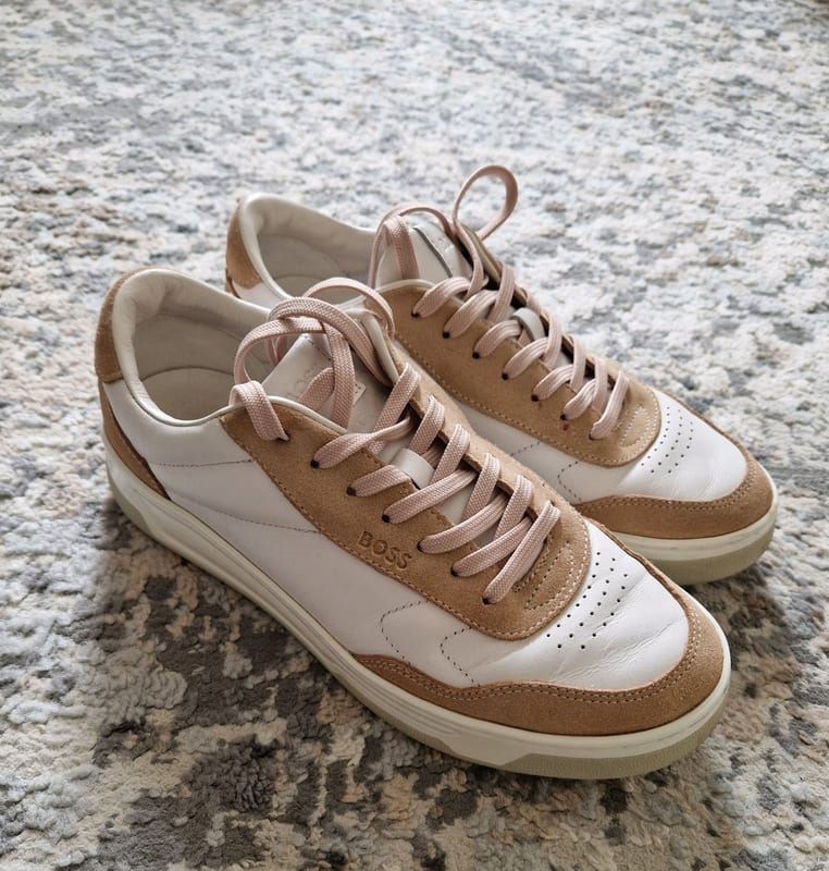 Damen Freizeitschuhe von Hugo, Größe 39 – Weiß/Beige – Bild 3 von 11