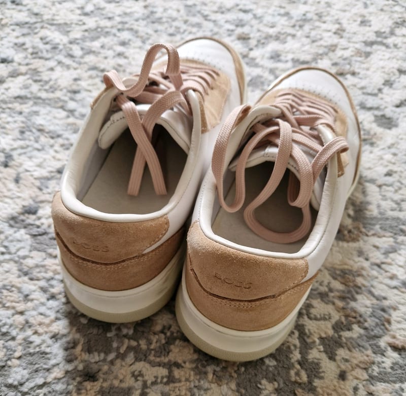 Damen Freizeitschuhe von Hugo, Größe 39 – Weiß/Beige – Bild 5 von 11