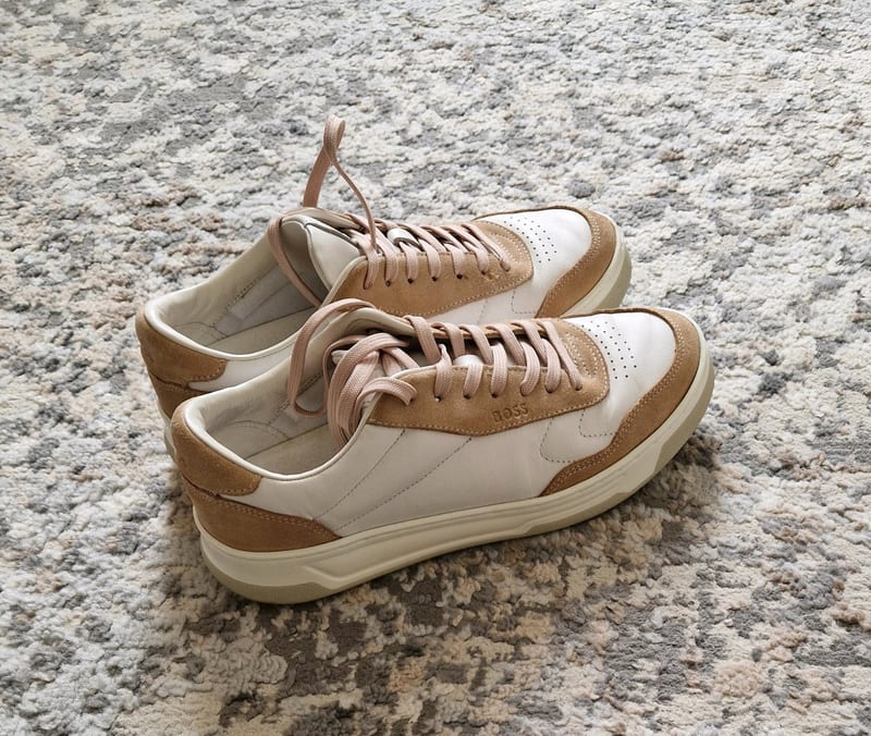 Damen Freizeitschuhe von Hugo, Größe 39 – Weiß/Beige – Bild 9 von 11