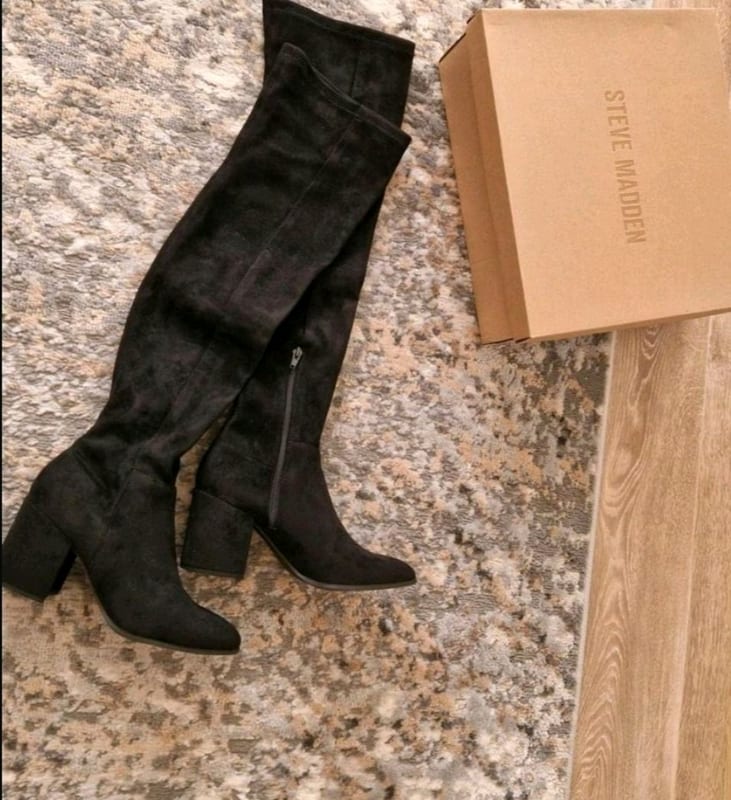 Damen Stiefel Steve Madden, Größe 38 – Schwarz – Bild 2 von 6