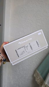 Tamaris Damen Sneaker mit Herzen Love Edition – Größe 40 – Weiß/Rot/Rosa – Bild 5 von 5