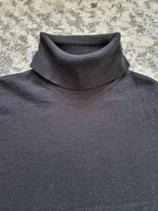 Damen Rollkragenpullover NA-KD Größe S – Blau – Bild 2 von 3