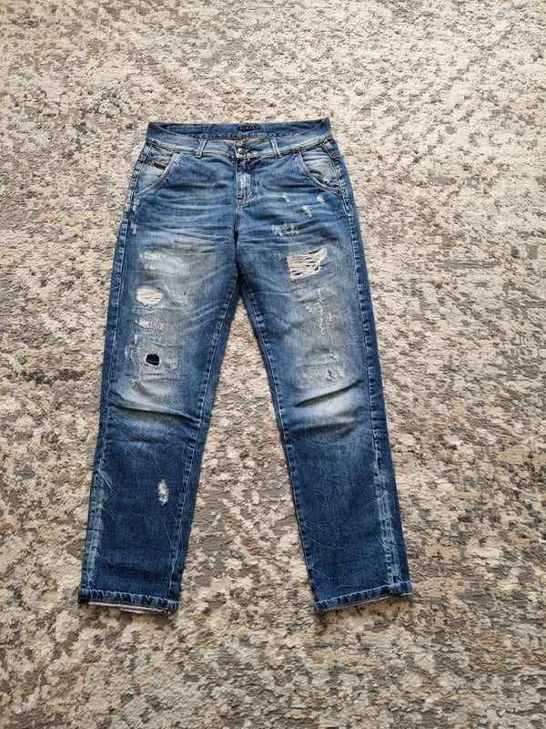 Damen Jeans von Sisley Größe S – Blau