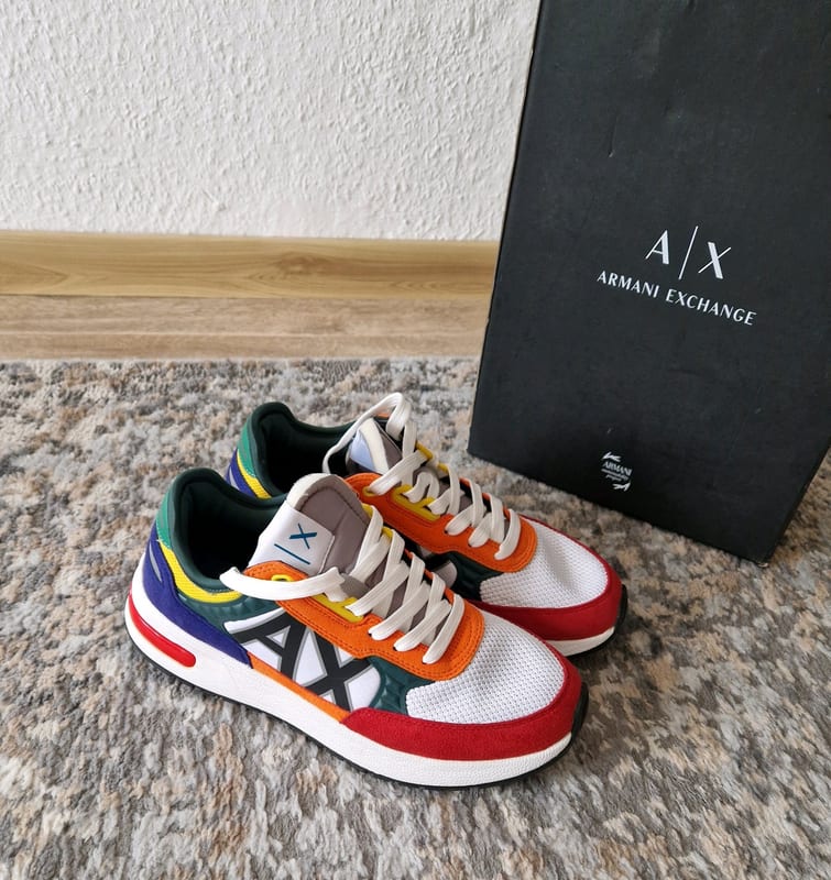 Damen Sneaker Armani Exchange Größe 38.5 – Bunt