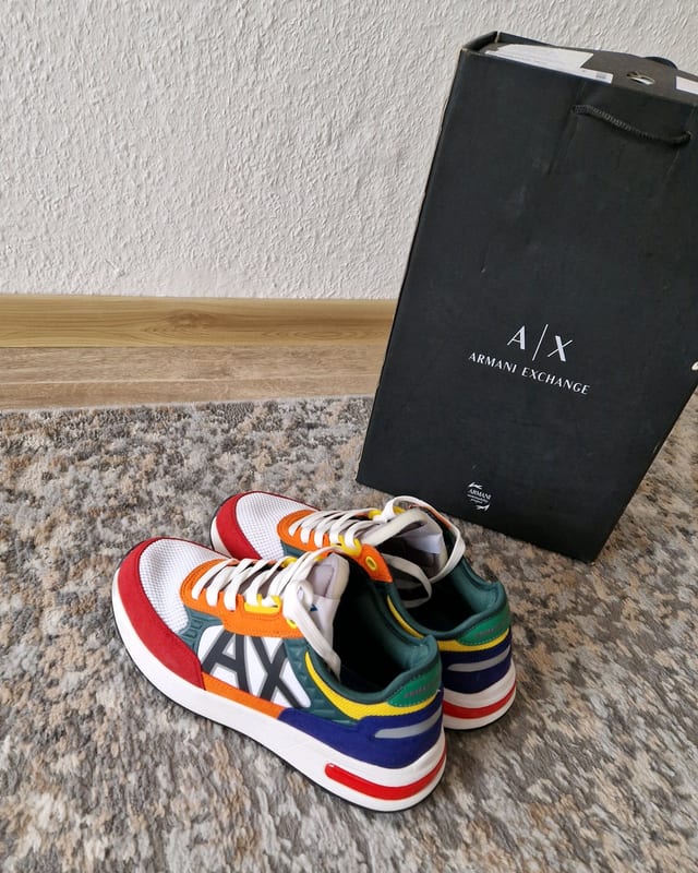 Damen Sneaker Armani Exchange Größe 38.5 – Bunt – Bild 5 von 9