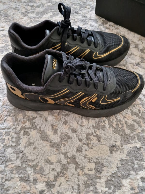 Herren Sneaker Boss Dean Runn Thlg Größe 43 – Schwarz – Bild 4 von 12