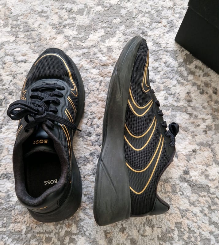 Herren Sneaker Boss Dean Runn Thlg Größe 43 – Schwarz – Bild 9 von 12