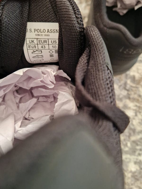 Herren Sneaker U.S . Polo ASSN. Größe 43 – Schwarz – Bild 8 von 9