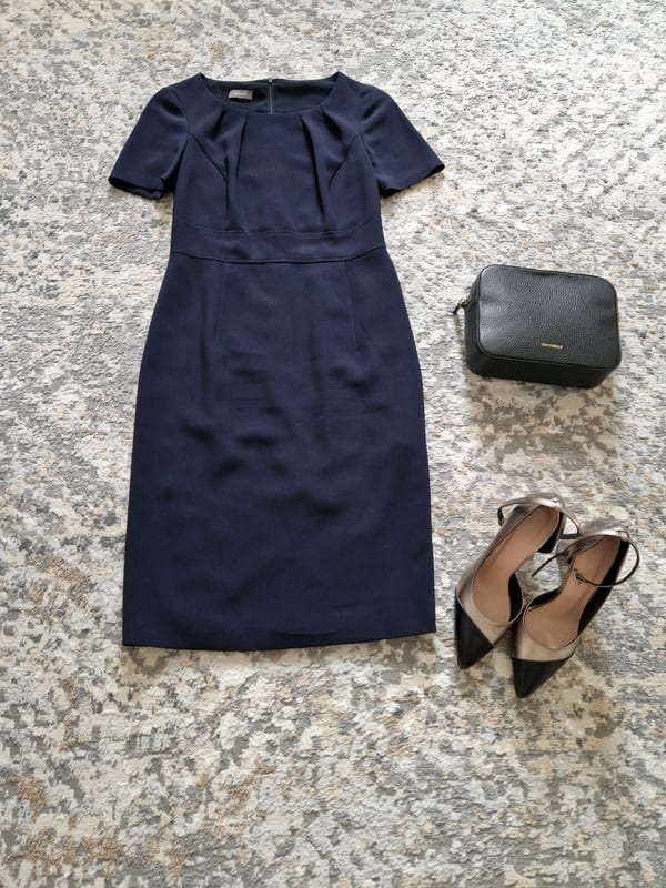 Damenkleid von Basler Größe S – Blau