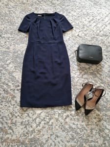 Damenkleid von Basler Größe S – Blau