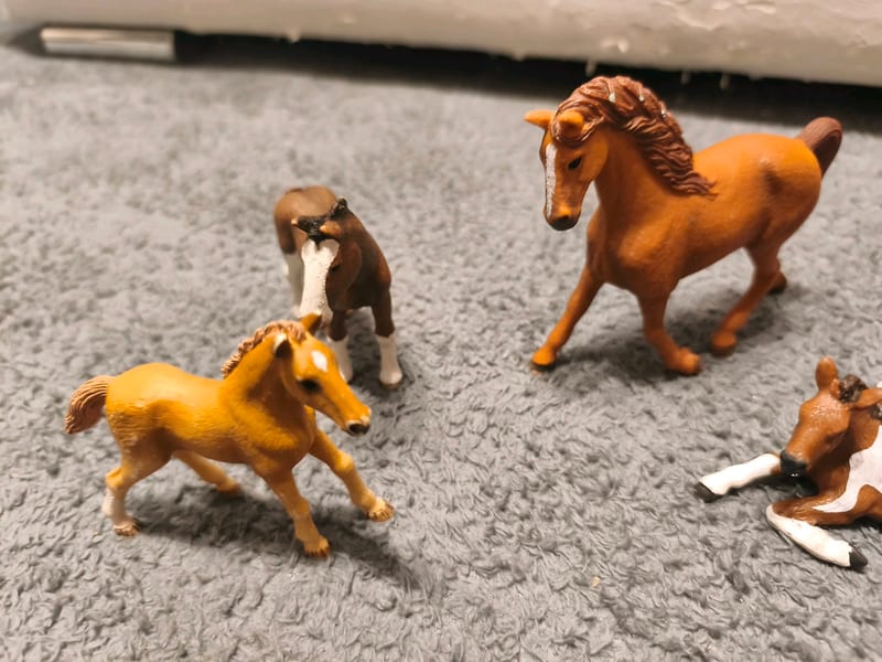 Pferde-Figuren Set – 6 Stück Schleich – Bild 5 von 5