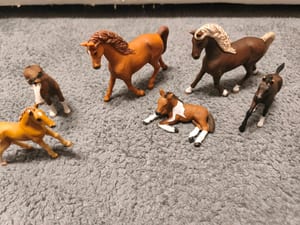 Pferde-Figuren Set – 6 Stück Schleich