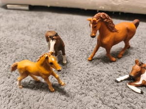 Pferde-Figuren Set – 6 Stück Schleich – Bild 5 von 5
