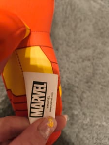 Iron Man Plüschfigur – mit Geräusch Marvel Kuscheltier – Bild 5 von 5