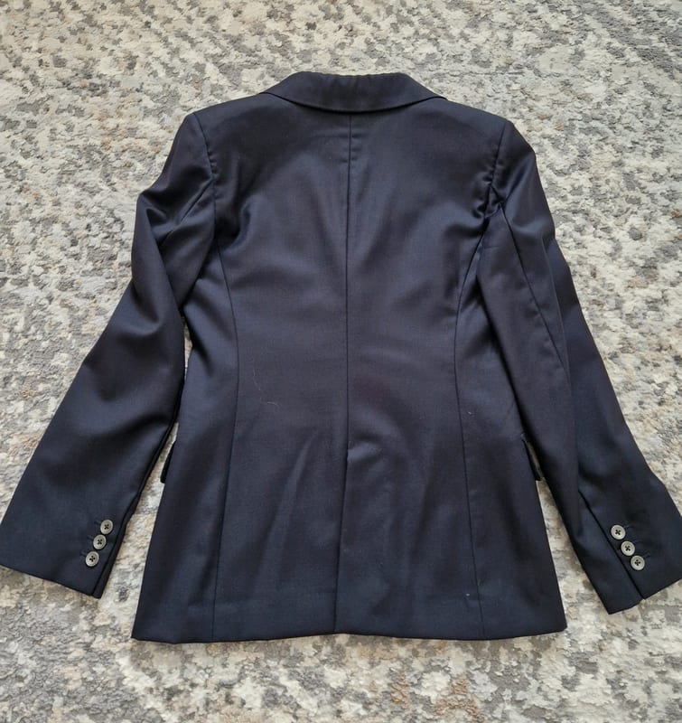 Damen Blazer von Belvest Größe S/M – Blau – Bild 4 von 4