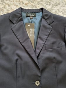 Damen Blazer von Belvest Größe S/M – Blau – Bild 2 von 4