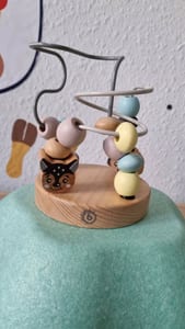 Mini Motorikschleife mit Tierfiguren – Spielzeug für Kleinkinder