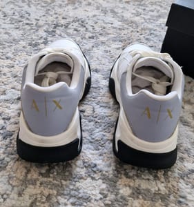 Damen Sneaker Armani Exchange Größe 39 – Weiß/Blau – Bild 4 von 10