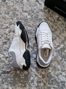 Damen Sneaker Armani Exchange Größe 39 – Weiß/Blau – Bild 5 von 10