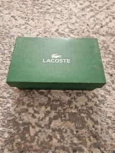 Damen Leder Sneaker Lacoste Größe 39 – Weiß-Gelb – Bild 8 von 10