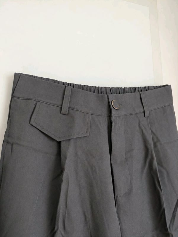 Damen elegante Marlene grau / 38/40 - ungetragen – Größe M – Dunkelgrau – Bild 5 von 5