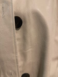 Damen Trenchcoat NA-KD oversized – Creme – Bild 3 von 6
