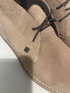 Herren Wildleder Desert Boots – Beige, Schnürung – Größe 41 – Bild 2 von 5