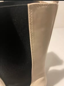 Damen Boots mit Plateausohle – Größe 39 – Creme – Bild 3 von 8