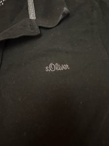 Schwarzes Poloshirt Herren – Kurzarm – Größe S – Bild 3 von 3