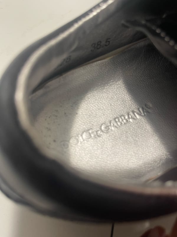 Damen Dolce&Gabbana Schwarze Sneaker – Größe 39 – Bild 5 von 6