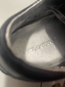 Damen Dolce&Gabbana Schwarze Sneaker – Größe 39 – Bild 5 von 6