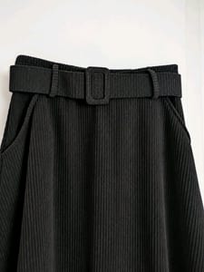 Damen traumhafter Maxi Cord Rock/ schwarz/ 38-40 ungetragen – Größe M – Bild 5 von 6