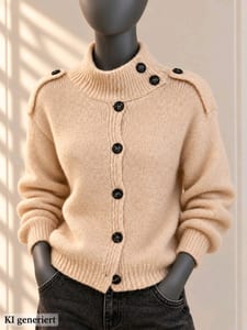 Damen oversized Cardigan Creme / 40 & 42 - ungetragen – Größe XL – Beige